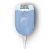 Epilaator Philips BRE247/00 Series 4000 — kahe võimsustasemega, pardlipea, massaažifunktsioon, sinine