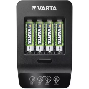 VARTA LCD Smart Charger+ 4 AA akuga 2100 mAh