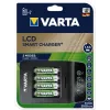 VARTA LCD Smart Charger+ 4 AA akuga 2100 mAh