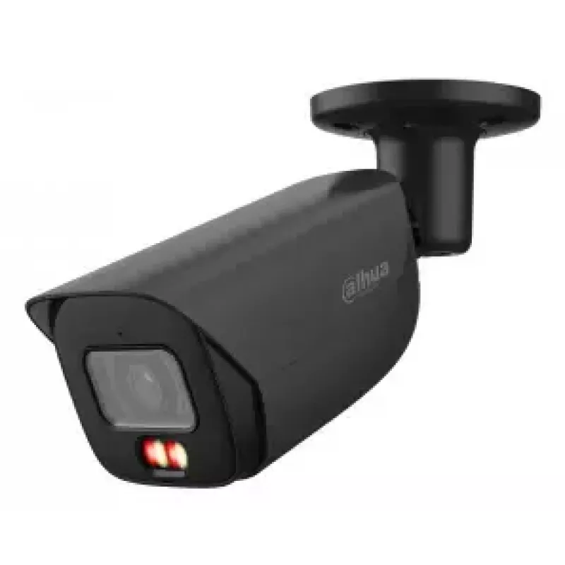 IP kuul-tüüpi turvakaamera DAHUA IPC-HFW3649E-AS-IL, 6 MP (3288×1850), juhtmega, PoE, lagi/seinale, sise-/välistingimustesse, must
