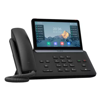 IP-telefon Yealink SIP-T87W — 7-tolline LCD 800×480, juhtmega ja juhtmeta telefonitoru, 1000-kirjeline telefoniraamat, koodekid G.711/G.723/G.726/G.729