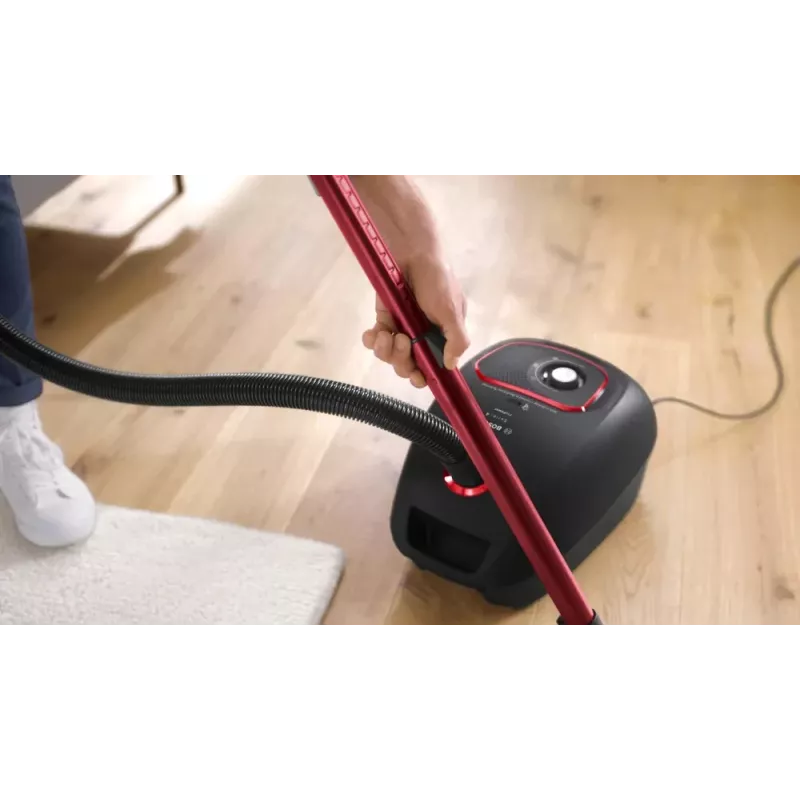 Silindertolmuimeja Bosch Serie 4 BGB41POW1 — 850 W, 4 L tolmukott, HEPA13, teleskoopne metalltoru
