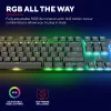 Trust GXT 868 Torix klaviatuur Mängimine USB + RF Wireless + Bluetooth QWERTY USA inglise Must