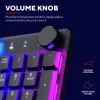 Trust GXT 868 Torix klaviatuur Mängimine USB + RF Wireless + Bluetooth QWERTY USA inglise Must