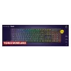 Trust GXT 868 Torix klaviatuur Mängimine USB + RF Wireless + Bluetooth QWERTY USA inglise Must