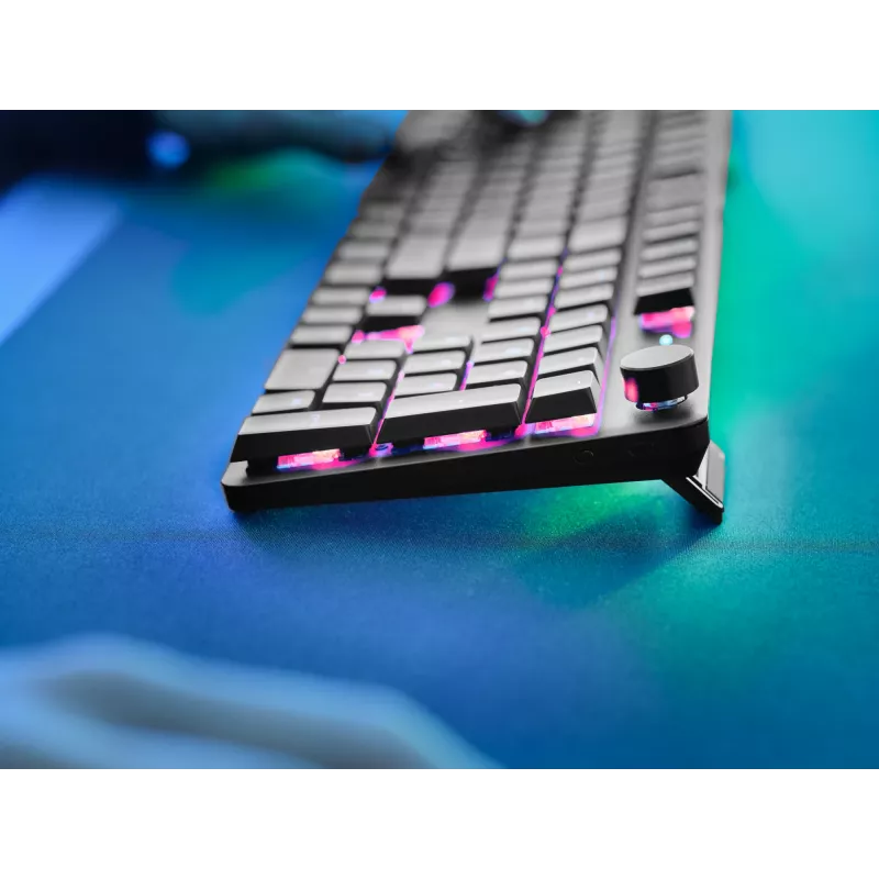 Trust GXT 868 Torix klaviatuur Mängimine USB + RF Wireless + Bluetooth QWERTY USA inglise Must