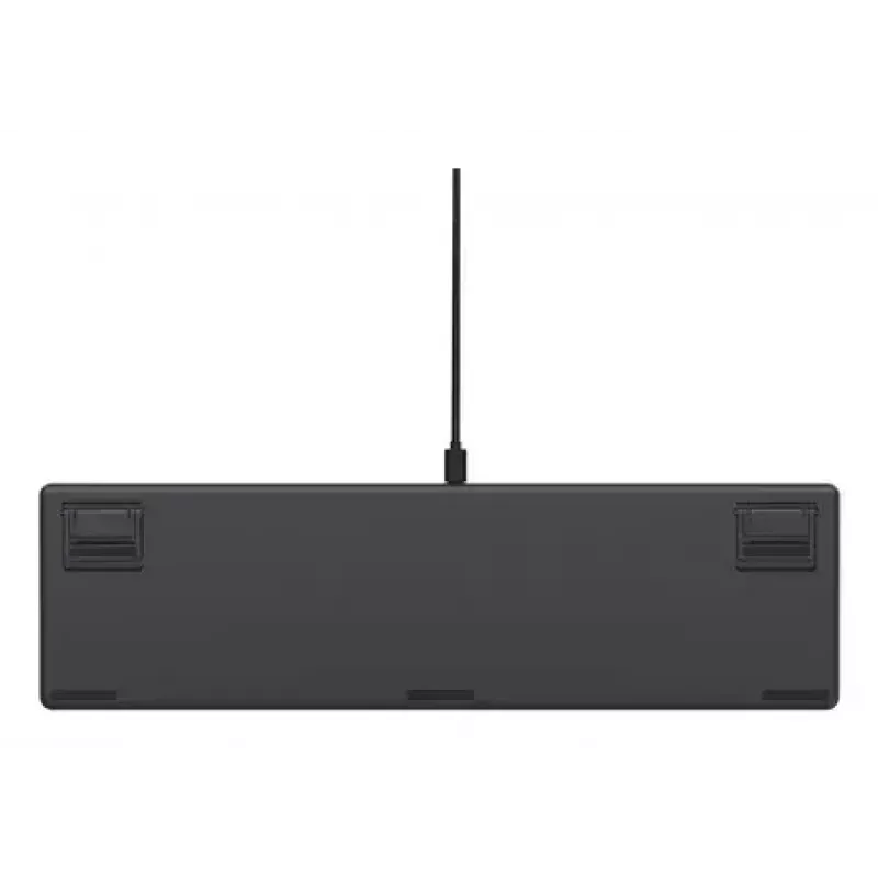 Juhtmega mänguklaviatuur TRUST GXT 871 Zora — täissuuruses QWERTY US, RGB, N-key rollover, 104 klahvi, alumiinium, USB-A, 1,8 m