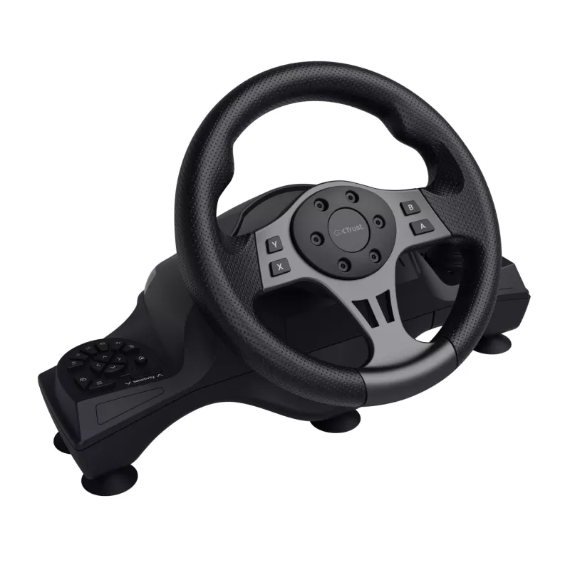 Trust GXT 289 Movi Must USB rool + pedaalid Nintendo Switch, PlayStation 4, Xbox One S, Xbox One X, Xbox Series S, Xbox Series X
