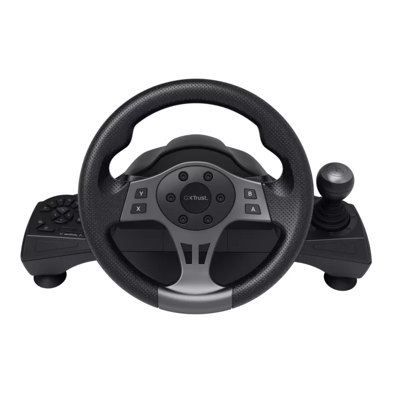 Trust GXT 289 Movi Must USB rool + pedaalid Nintendo Switch, PlayStation 4, Xbox One S, Xbox One X, Xbox Series S, Xbox Series X