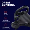 Trust GXT 289 Movi Must USB rool + pedaalid Nintendo Switch, PlayStation 4, Xbox One S, Xbox One X, Xbox Series S, Xbox Series X