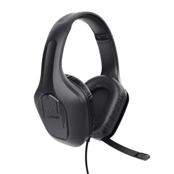 Trust GXT 415 Zirox Peakomplekt Juhtmega Peapael Mängimine Must