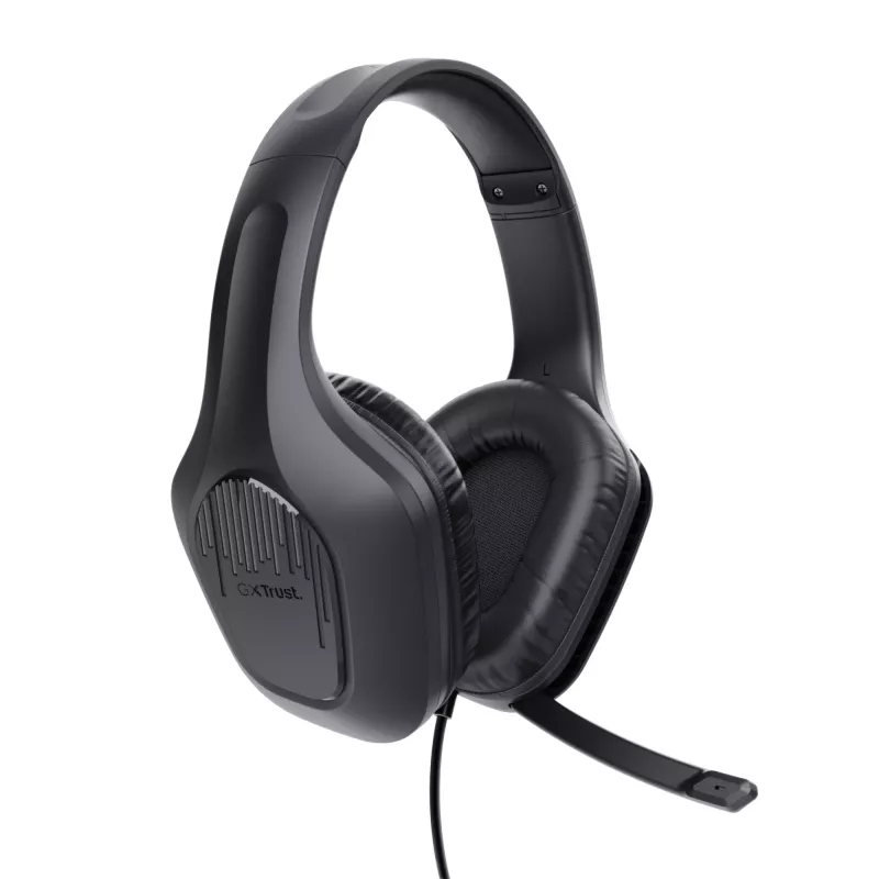 Trust GXT 415 Zirox Peakomplekt Juhtmega Peapael Mängimine Must