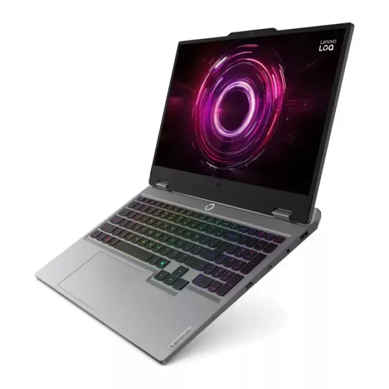 Sülearvuti Lenovo LOQ 15AHP10 15,6-tolline Full HD IPS 144Hz, Ryzen 5 220, 32GB DDR5, 512GB NVMe, GeForce RTX 5050 8GB, ilma operatsioonisüsteemita