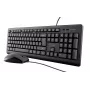 Trust Primo klaviatuur kaasasoleva hiirega universaalne USB QWERTY US English must