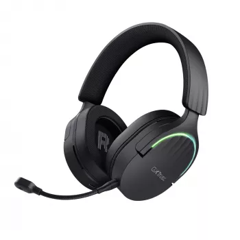 Trust GXT 491 Fayzo Peakomplekt Juhtmega ja juhtmevaba Peapael Mängimine USB USB-C Bluetooth Must