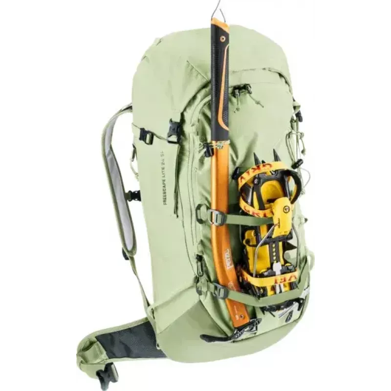 Deuter Freescape Lite 24 L raamita suusamatka seljakott, laimiroheline