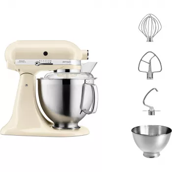 KitchenAid Artisan 5KSM185PS köögikombain 300 W 4,8 L Cream