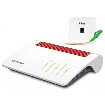 Box 5590 Fiiber-juhtmevaba ruuter Gigabit Ethernet Kaheribaline (2.4 GHz / 5 GHz) Valge