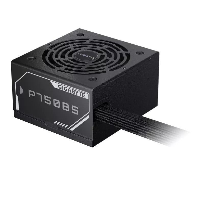 GIGABYTE P750BS toiteplokk - PCI-E 6+2 Pin x 4, 80 PLUS Bronze, 120mm ventilaator, ATX-ühilduv, EL-pistik