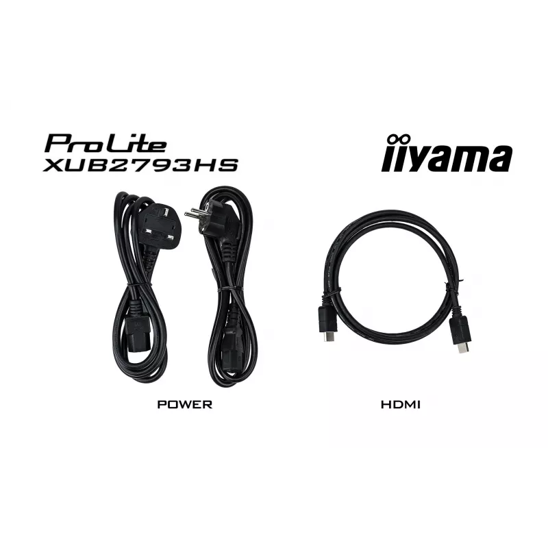 iiyama ProLite XUB2793HS-B7 arvutimonitor 68,6 cm (27 tolli) 1920 x 1080 pikslit Full HD LED must