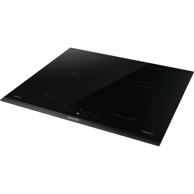 Induktsioonpliit Gorenje GI6401BCE — sisseehitatav 59,5 cm, 4-tsooniline klaaskeraamiline, puutetundlik juhtimine, 220–240 V