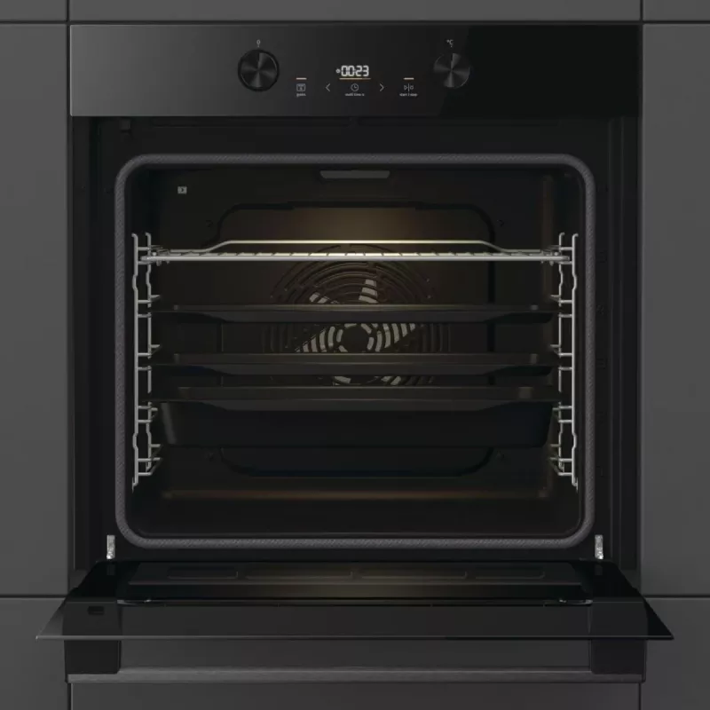 Sisseehitatud elektriahi Gorenje G400 BPS6737E04DBG, 77 L, 3500 W, puutetundlik juhtimine, pürolüütiline, must