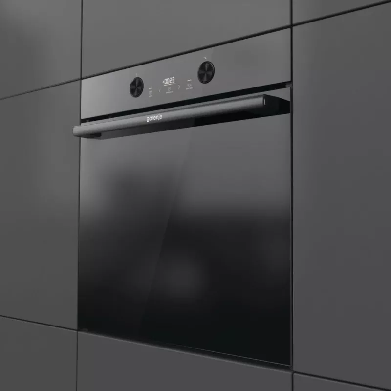 Sisseehitatud elektriahi Gorenje G400 BPS6737E04DBG, 77 L, 3500 W, puutetundlik juhtimine, pürolüütiline, must
