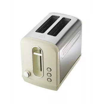 Röster Gorenje T1100CLI 2-viiluline 1100 W Šampanja, 6 pruunistusastet, sulatus- ja taassoojendusfunktsioon