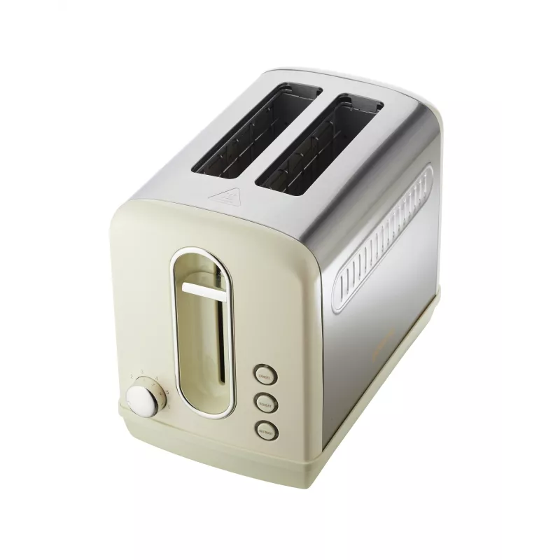 Röster Gorenje T1100CLI 2-viiluline 1100 W Šampanja, 6 pruunistusastet, sulatus- ja taassoojendusfunktsioon
