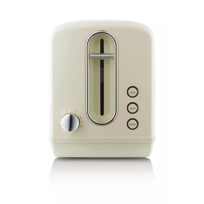 Röster Gorenje T1100CLI 2-viiluline 1100 W Šampanja, 6 pruunistusastet, sulatus- ja taassoojendusfunktsioon
