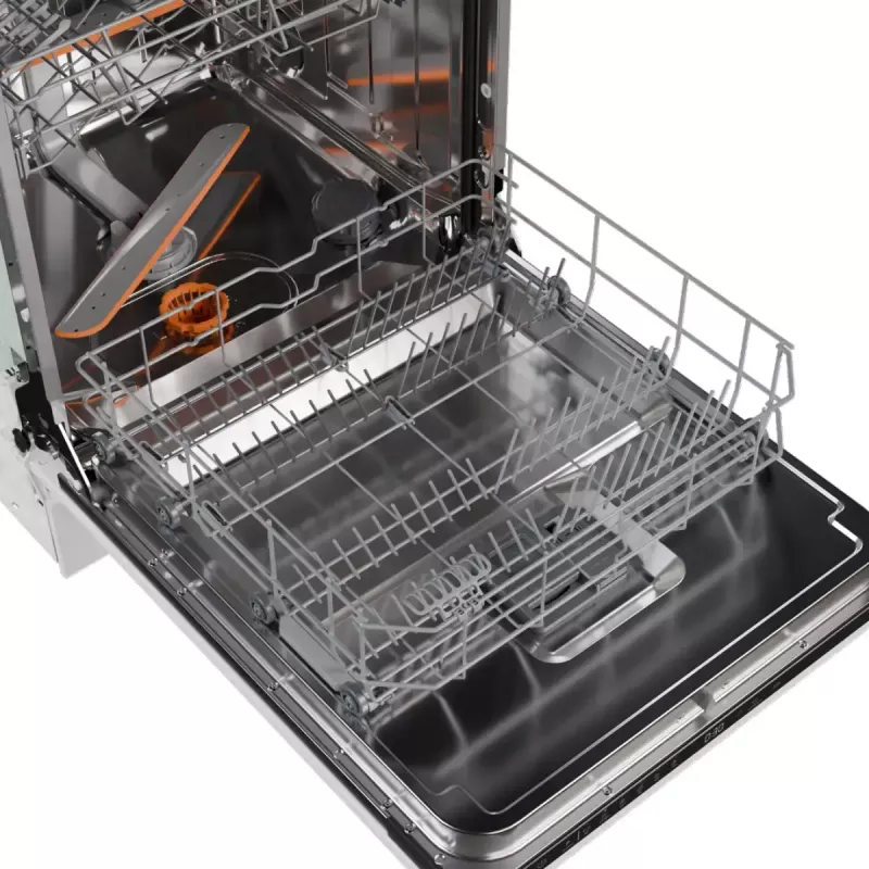 Sisseehitatud nõudepesumasin Gorenje GV16D5 — 16 komplekti, 44 dB, roostevaba teras, 7 temperatuuriseadet