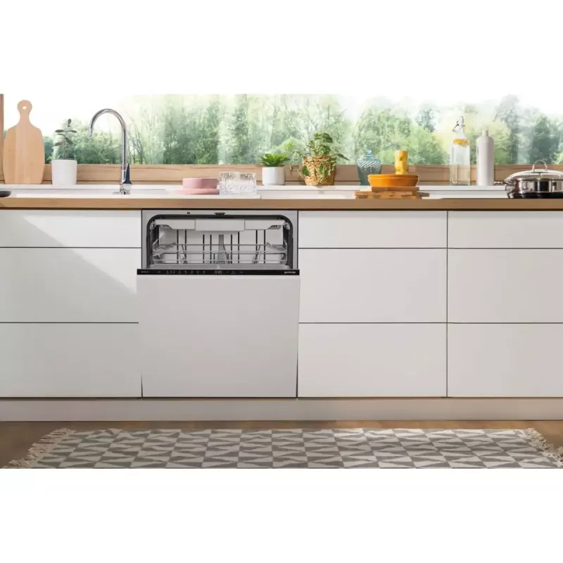 Sisseehitatud nõudepesumasin Gorenje GV16D5 — 16 komplekti, 44 dB, roostevaba teras, 7 temperatuuriseadet