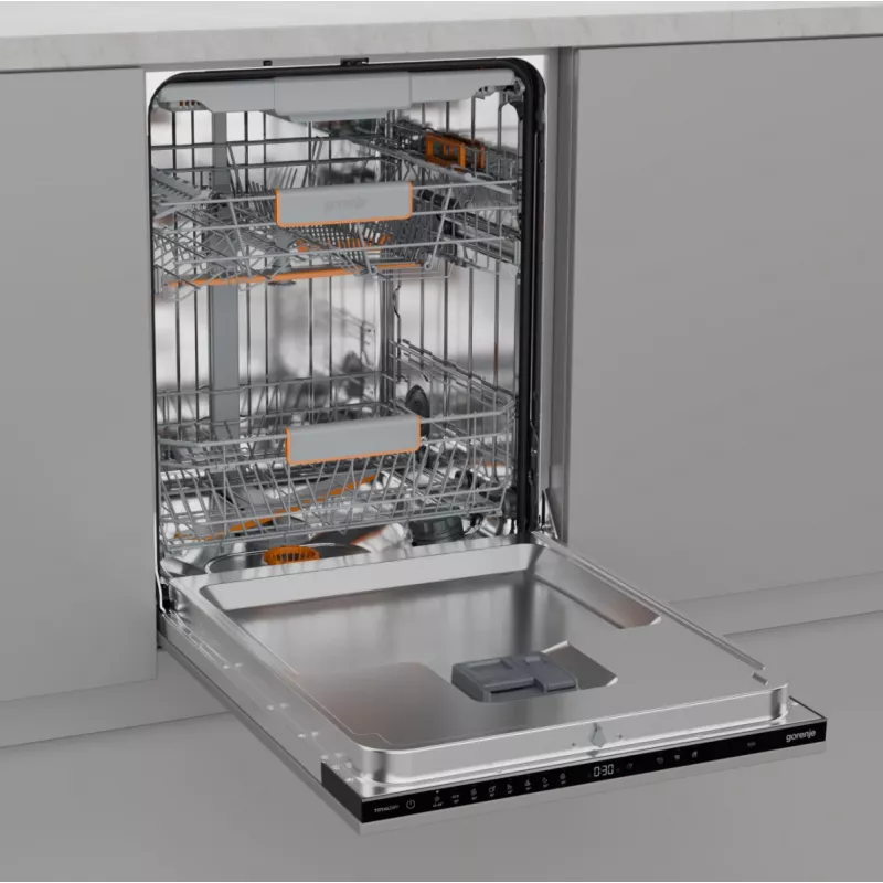 Sisseehitatud nõudepesumasin Gorenje GV663B65XXL — roostevaba teras, 60 cm, 14 katet, 6 programmi, 38 dB
