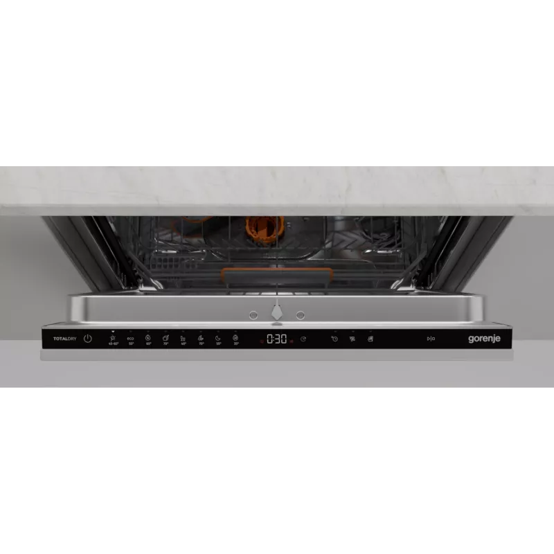 Sisseehitatud nõudepesumasin Gorenje GV663B65XXL — roostevaba teras, 60 cm, 14 katet, 6 programmi, 38 dB