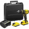 Stanley FATMAX SFMCD721D2K akutrell 18 V, 2 akut à 2,0 Ah, koos kohvriga