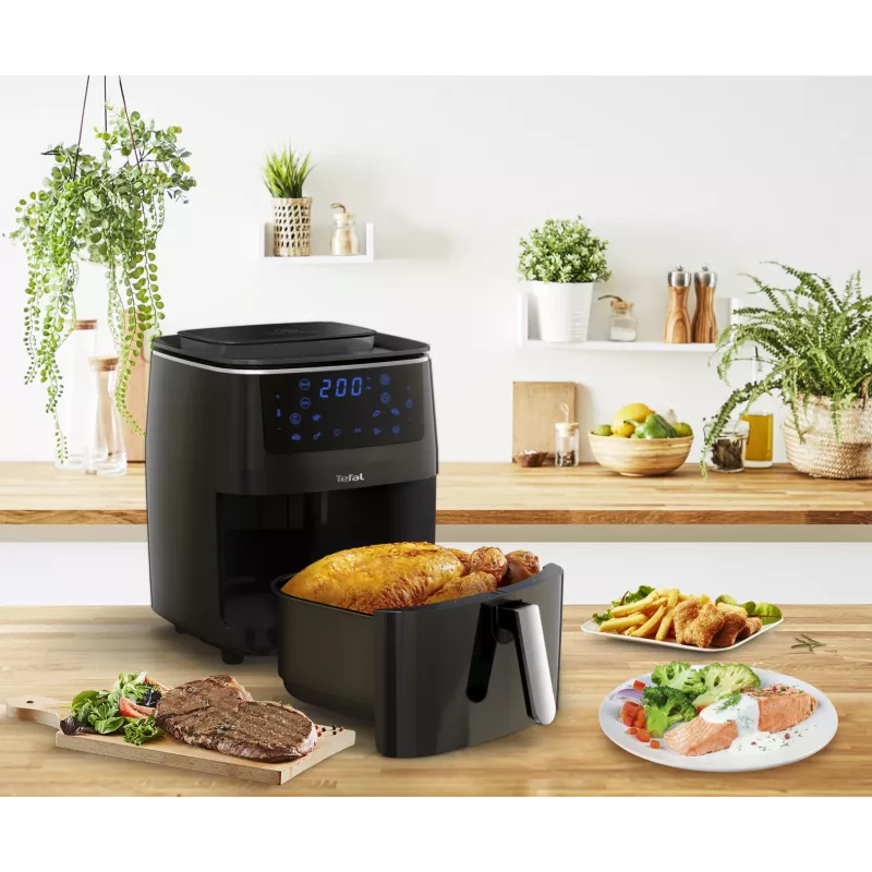 Tefal Easy Fry Grill & Steam FW2018 Single eraldiseisev 1700 W kuumaõhufritüür Must