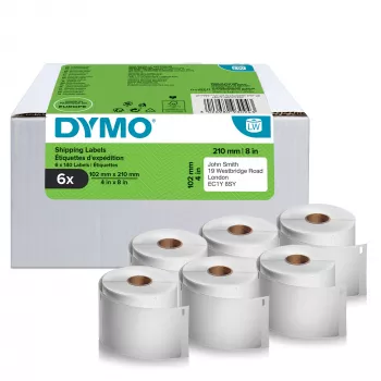 Isekleepuv printerisilt DYMO 2177565 Valge Stantsitud 10,2x21 cm