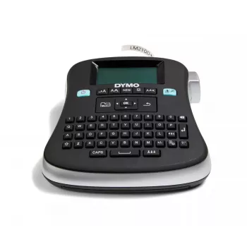 DYMO LabelManager lauaetiketivalmistaja | 210D+ universaalne kaasaskantav etiketivalmistajaLihtne kasutadaÜhe puutega nutiklahvidQWERTY klaviatuurSuur ekraanKodu- ja kontorikorralduseks (EL pistik)