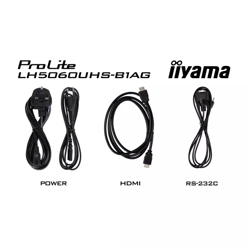 Digitaalne tahvel iiyama LH5060UHS-B1AG 49.5 tolli LED 4K Ultra HD 3840 x 2160