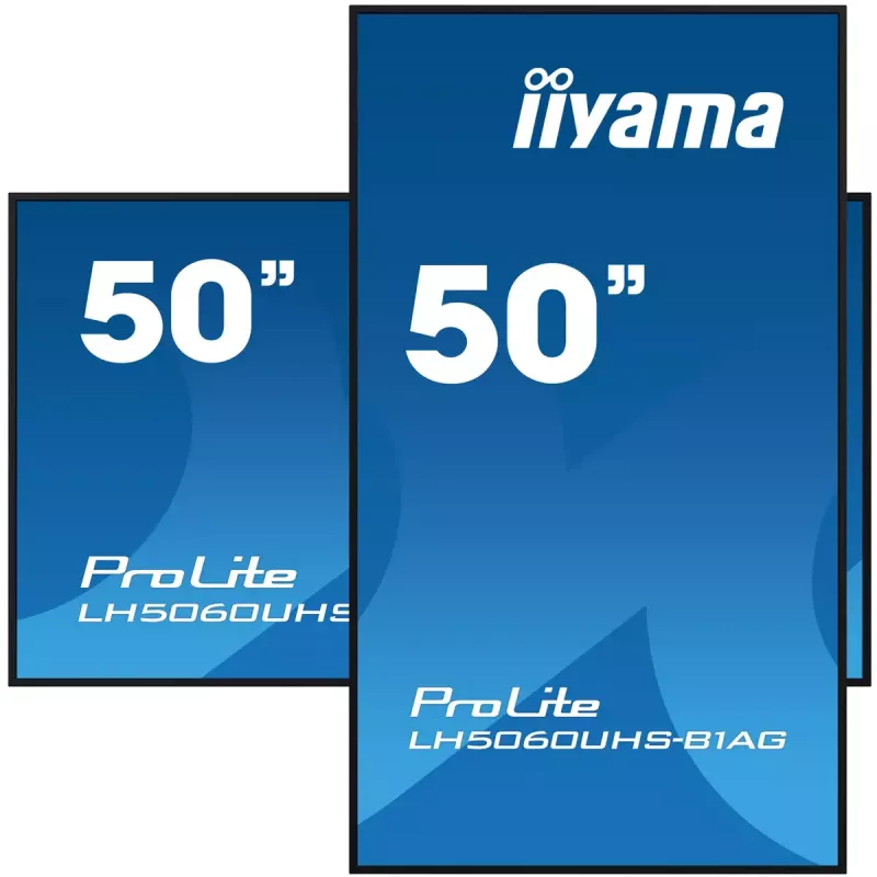 Digitaalne tahvel iiyama LH5060UHS-B1AG 49.5 tolli LED 4K Ultra HD 3840 x 2160