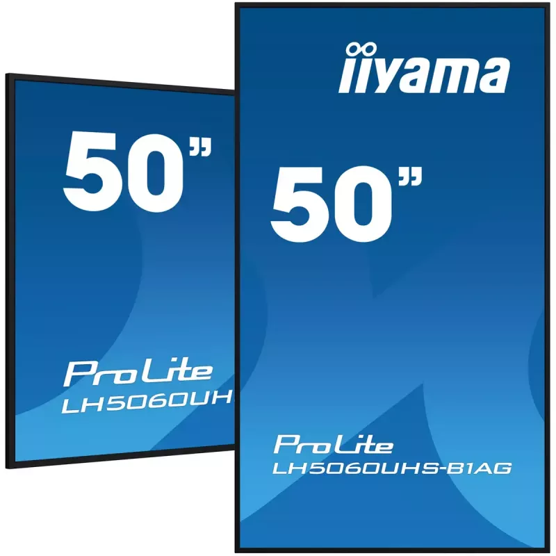 Digitaalne tahvel iiyama LH5060UHS-B1AG 49.5 tolli LED 4K Ultra HD 3840 x 2160