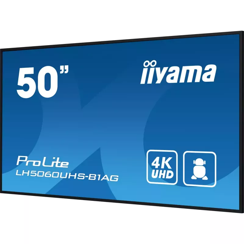 Digitaalne tahvel iiyama LH5060UHS-B1AG 49.5 tolli LED 4K Ultra HD 3840 x 2160