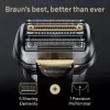 Braun Series 9 Pro+ 9525s märg ja kuiv fooliumhabemenuga Trimmer Metallik