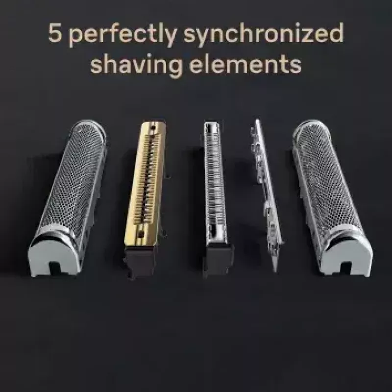 Braun Series 9 Pro+ 9525s märg ja kuiv fooliumhabemenuga Trimmer Metallik