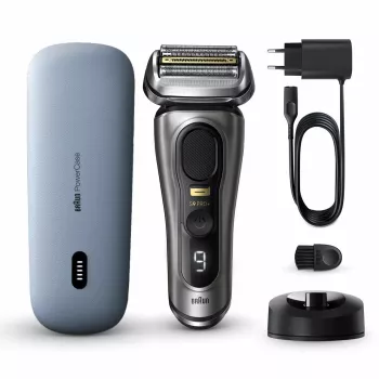 Braun Series 9 Pro+ 9525s märg ja kuiv fooliumhabemenuga Trimmer Metallik