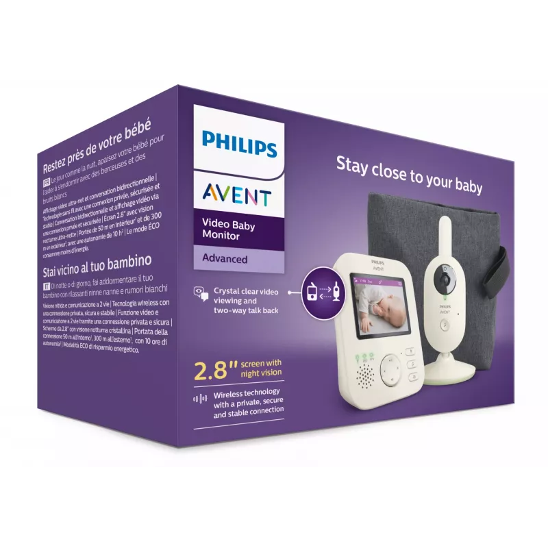 Kaamera Philips AVENT Babyphone SCD882/26 IR LED 300 m leviulatus