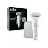 Epilaator Braun Silk-épil 9 9-011 40 pintsetti hõbedane valge