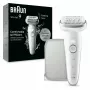 Epilaator Braun Silk-épil 9 9-011 40 pintsetti hõbedane valge