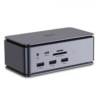 Lindy DST-Pro USB4, USB-C sülearvuti dokkimisjaam