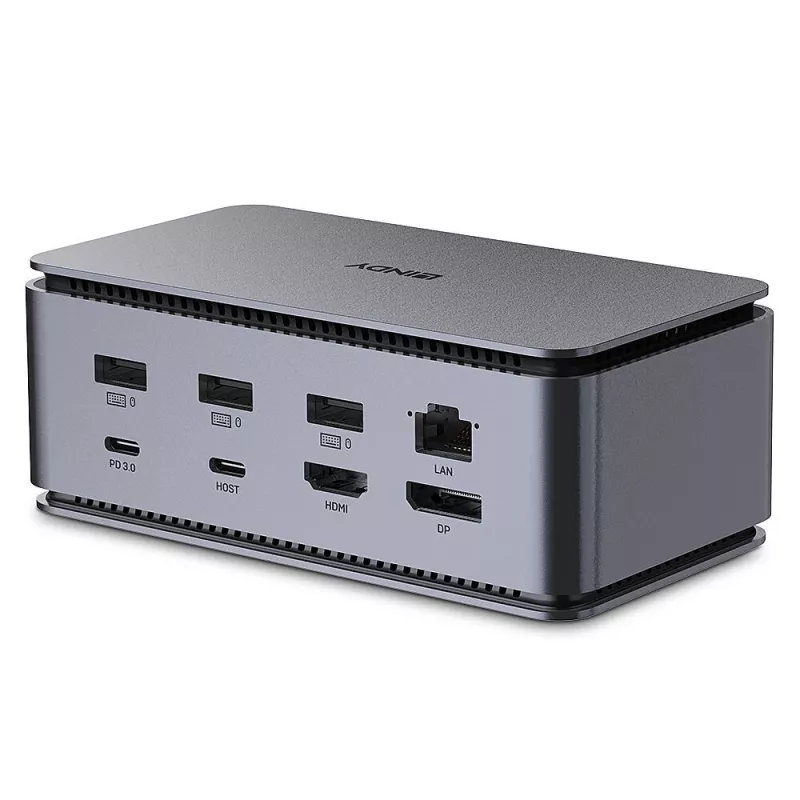 Lindy DST-Pro USB4, USB-C sülearvuti dokkimisjaam